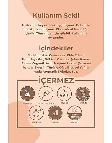 Yeşil Marka Doğal Arındırıcı Sıvı Sabun Portakallı 400 Ml - 5