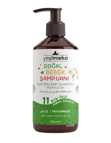 Yeşil Marka Karpuzlu Bebek Şampuanı 400 Ml - 1