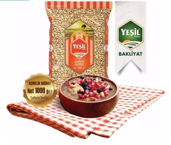 Yeşil Mersin Aşurelik Buğday 1 Kg - 1