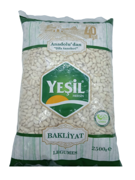 Yeşil Mersin Dermason Fasulye 2,5 Kg - 1