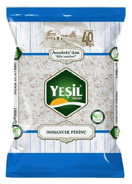Yeşil Mersin Osmancık Pirinç 2,5 Kg - 1