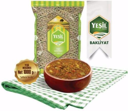 Yeşil Mersin Yeşil Mercimek 1 Kg - 2