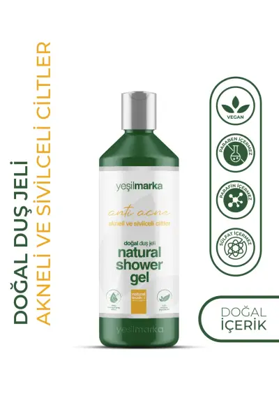 Yeşilmarka Akne ve Sivilce Karşıtı Duş Jeli 400 Ml - 2