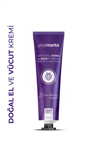 Yeşilmarka Böğürtlenli Doğal El ve Vücut Kremi 75 Ml - 1