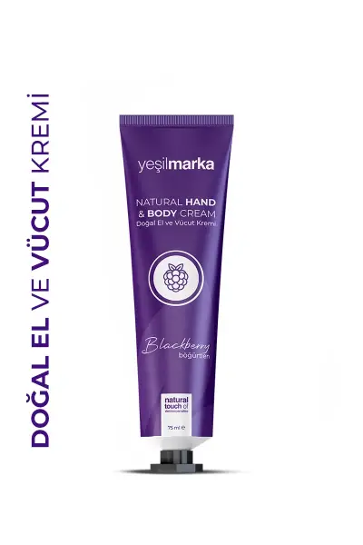 Yeşilmarka Böğürtlenli Doğal El ve Vücut Kremi 75 Ml - 1