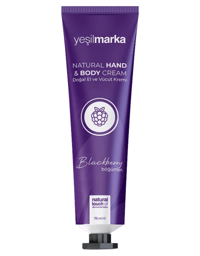 Yeşilmarka Böğürtlenli Doğal El ve Vücut Kremi 75 Ml - YEŞİLMARKA