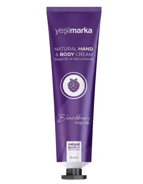 Yeşilmarka Böğürtlenli Doğal El ve Vücut Kremi 75 Ml - 1