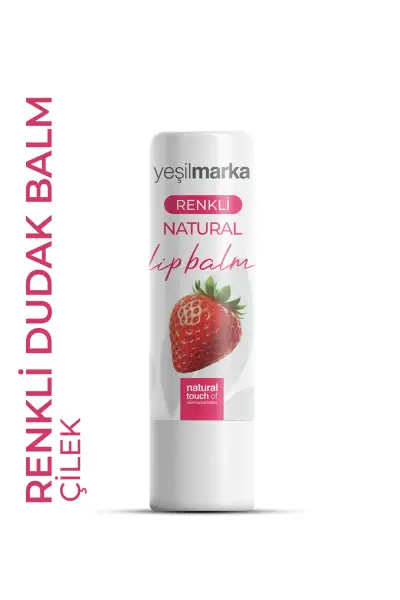 Yeşilmarka Çilekli Dudak Balımı 5 Gr - 1