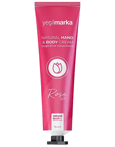 Yeşilmarka Doğal El Ve Vücut Kremi Gül 30 Ml - 1