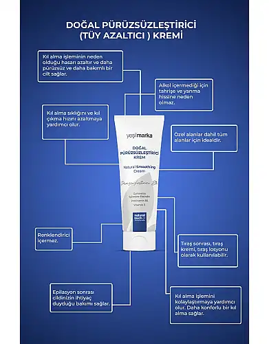 Yeşilmarka Doğal Pürüzsüzleştirici Krem 50 Ml - 3