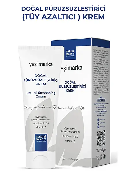 Yeşilmarka Doğal Pürüzsüzleştirici Krem 50 Ml - 4