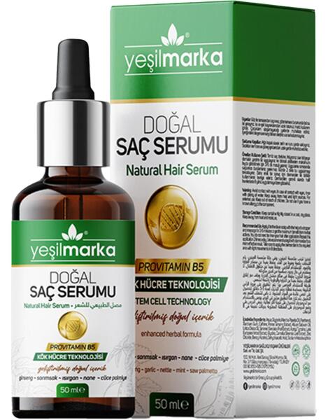 Yeşilmarka Doğal Saç Serumu 50 Ml - 1