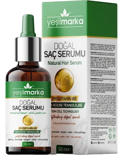 Yeşilmarka Doğal Saç Serumu 50 Ml - Yeşilmarka