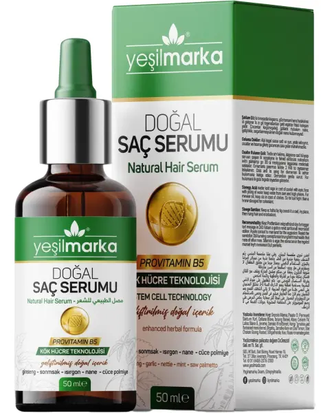 Yeşilmarka Doğal Saç Serumu 50 Ml - 1