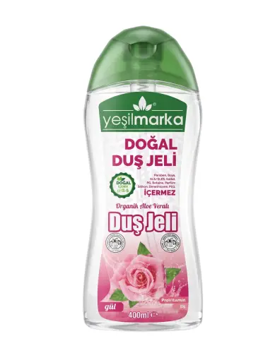 Yeşilmarka Gül Özlü Duş Jeli 400 Ml - Yeşilmarka
