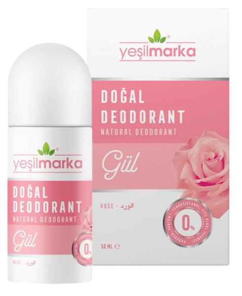 Yeşilmarka Gül Roll-On Deodorant 50 Ml - 1
