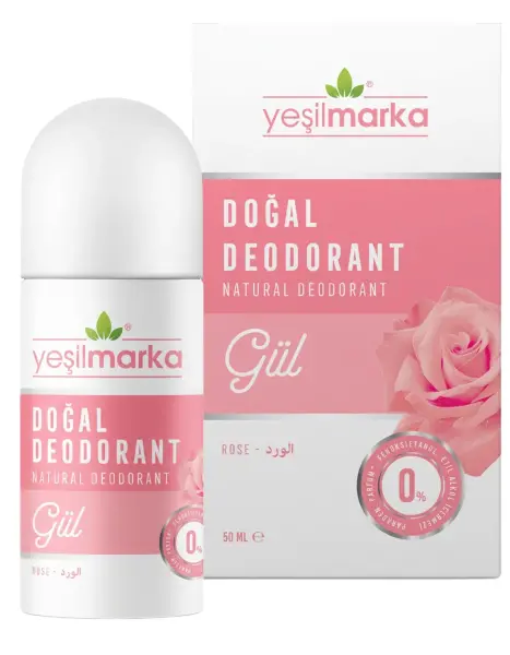 Yeşilmarka Gül Roll-On Deodorant 50 Ml - 1