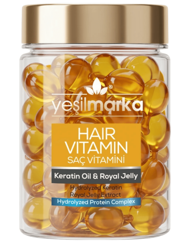 Yeşilmarka Keratin Oil Ve Royal Jelly Saç Vitamini - YEŞİLMARKA