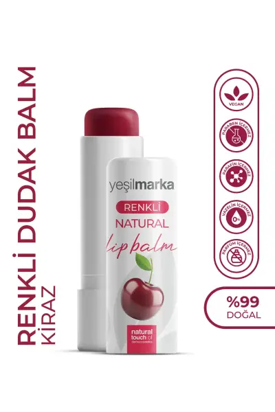 Yeşilmarka Kirazlı Dudak Balımı 5 Gr - 2