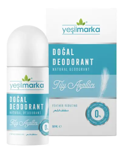 Yeşilmarka Tüy Azaltıcı Roll-On Deodorant 50 Ml - Yeşilmarka