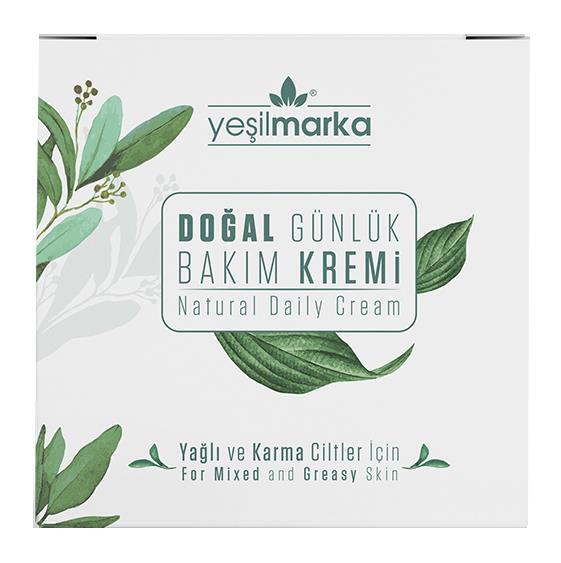 Yeşilmarka Yağlı Ciltler İçin Günlük Bakım Kremi 50 Gr - 1